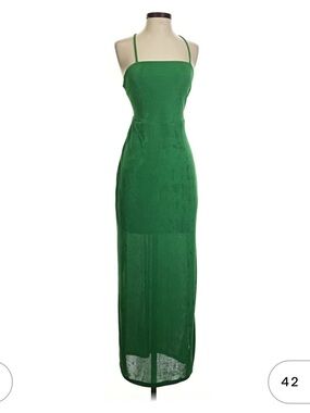 wild fable Emerald Green Strappy Maxi Dress